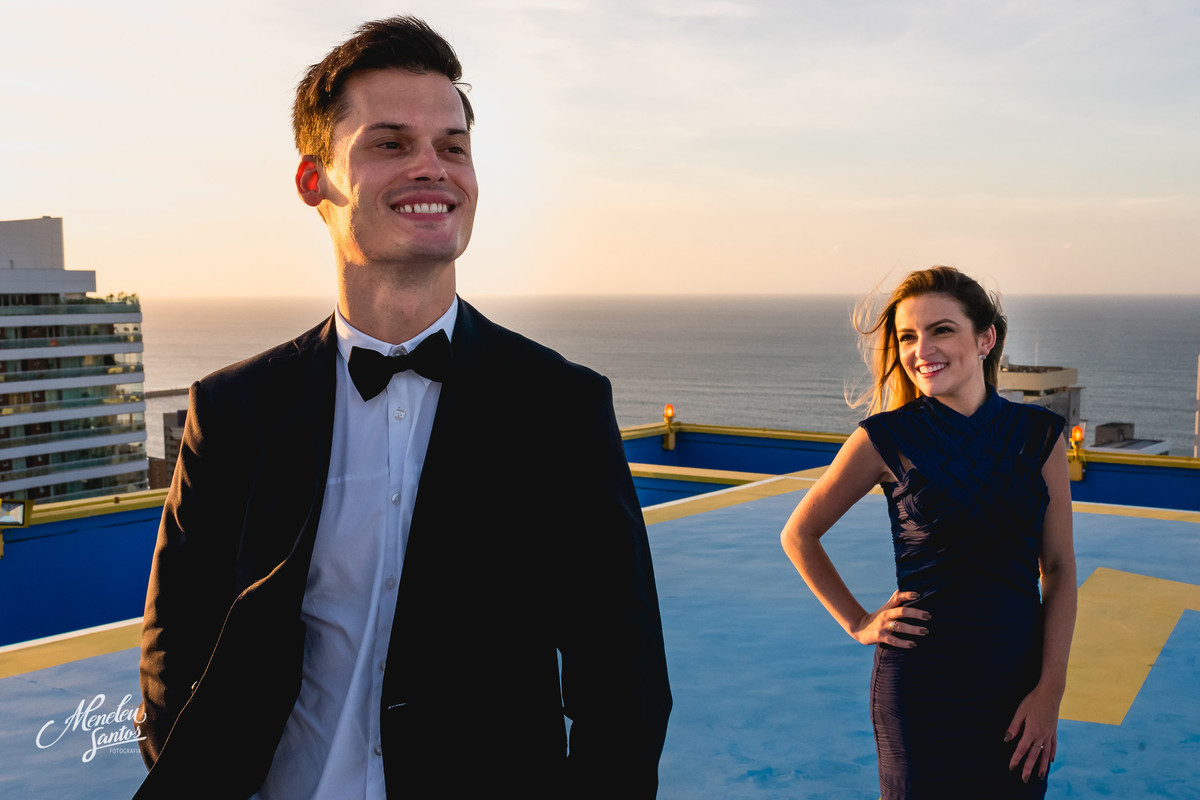 Ensaio Externo realizado no Órbita Bar e Heliponto por fotografo de casamento em Fortaleza Meneleu Santos