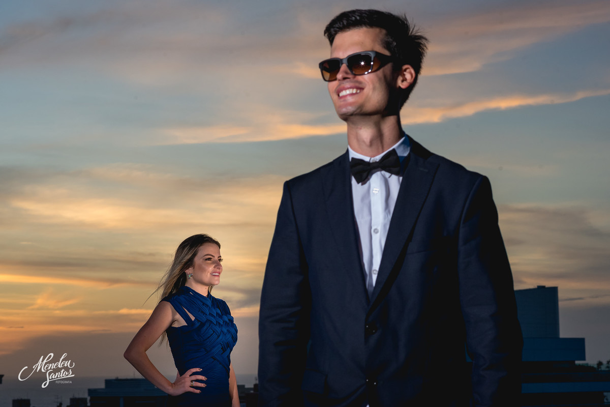 Ensaio Externo realizado no Órbita Bar e Heliponto por fotografo de casamento em Fortaleza Meneleu Santos