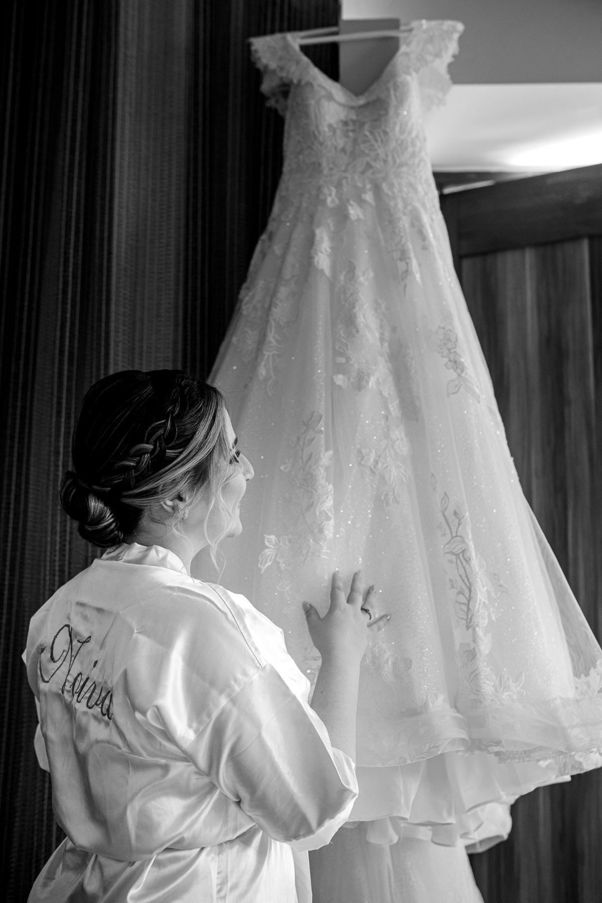 Making of com Vestido da Noiva 