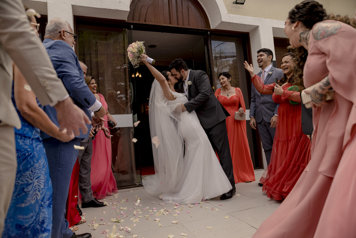 Casamento Religioso na Igreja São João Eudes com fotógrafo de casamento em Fortaleza