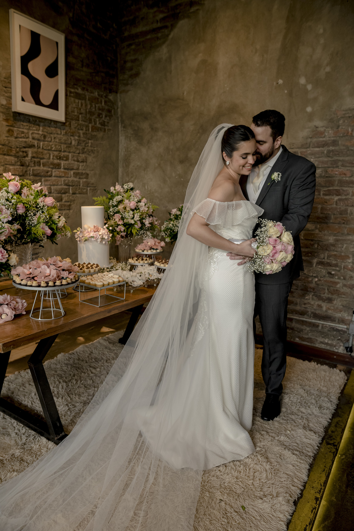  recepção mini wedding no Moleskine Gastrobar.