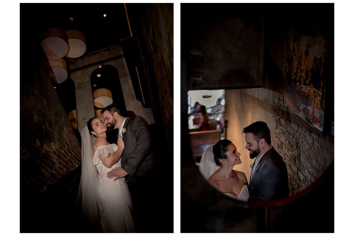  recepção intimista no Moleskine Gastrobar.