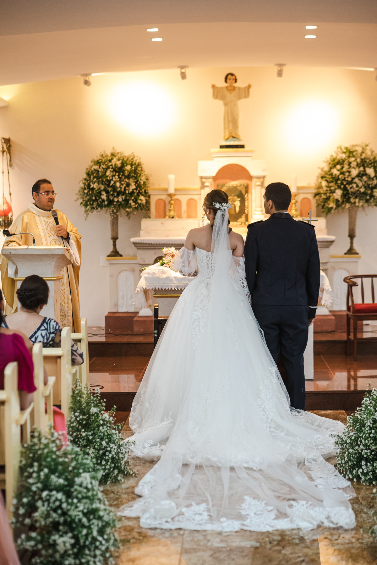 Casamento em fortaleza na cripta da catedral metropolitanda 