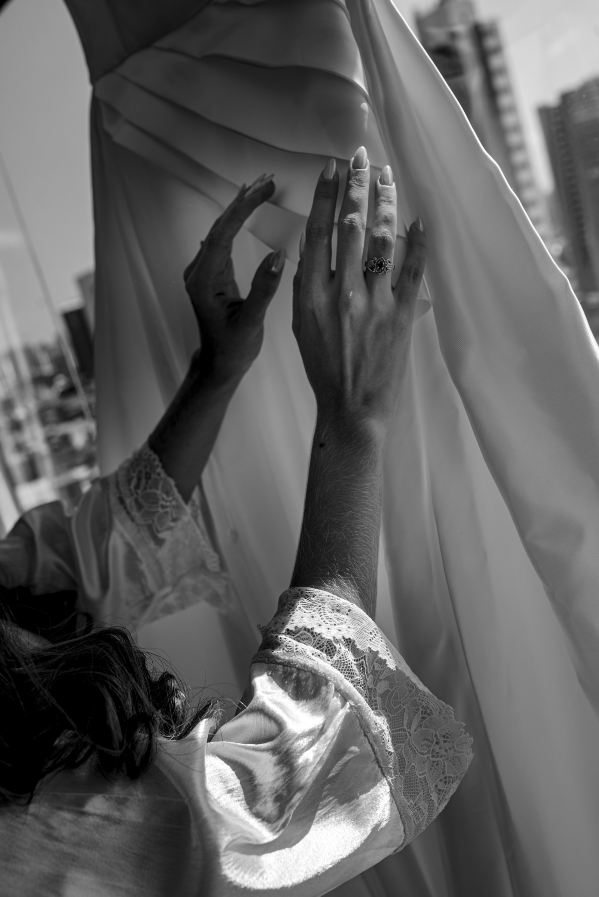 Making of no Iate Plaza na suite Bride