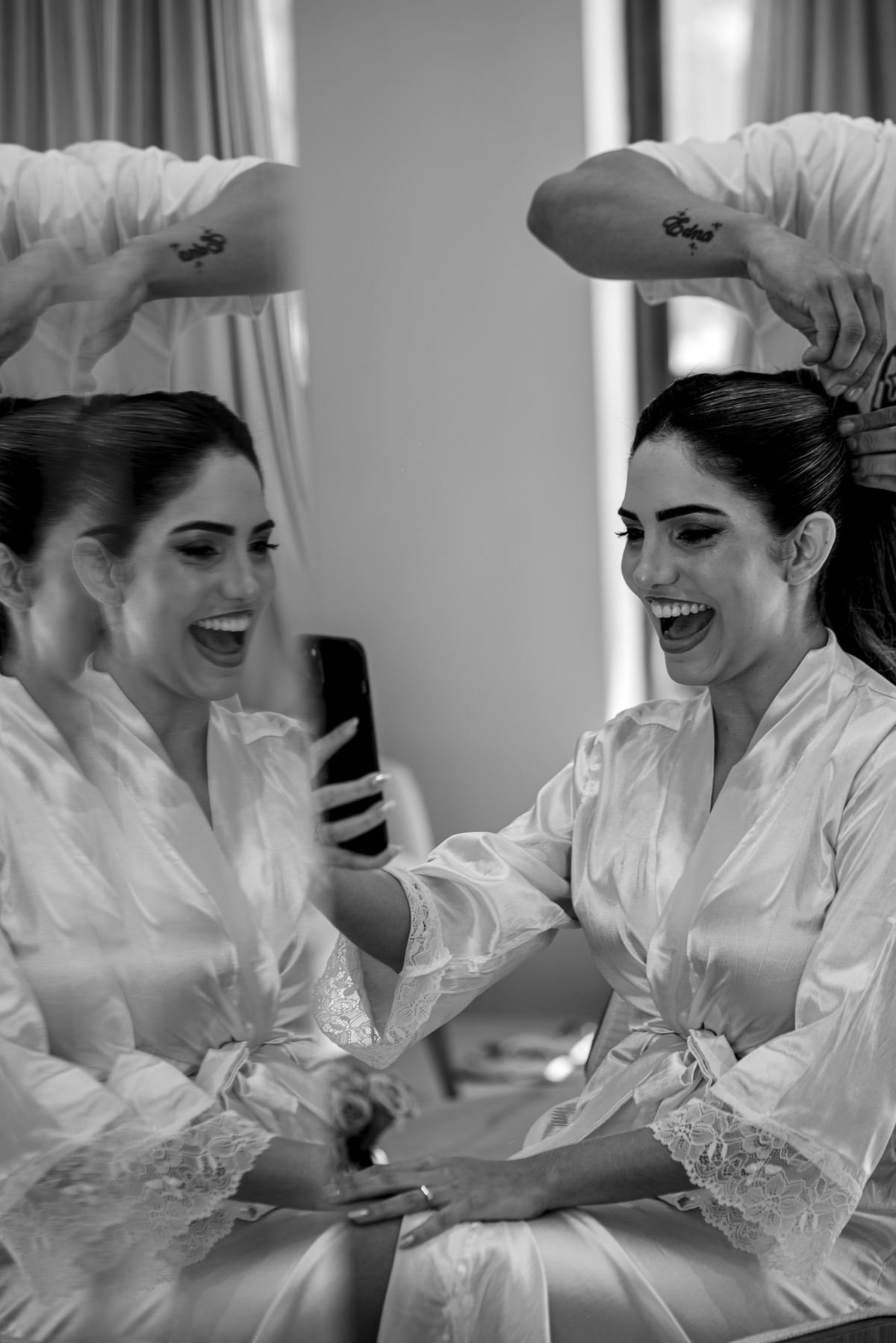 Making of no Iate Plaza na suite Bride