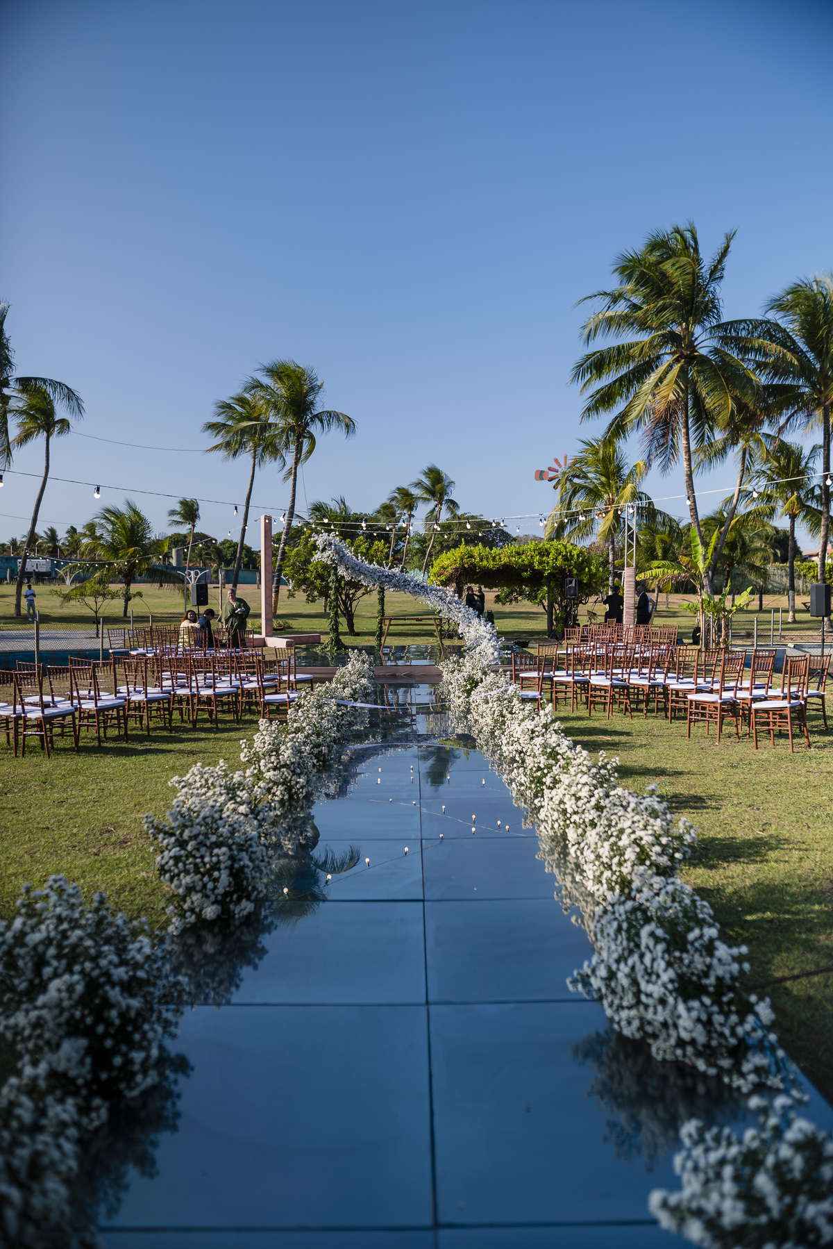 Casamento ao ar livre no Espaço Pepinos Lounge - Eusébio