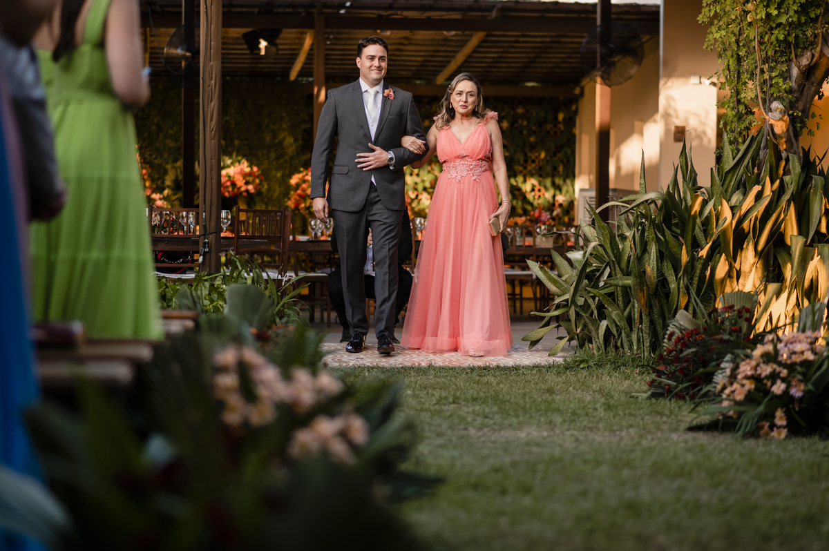 Casamento ao ar livre no Espaço Hibisco em fortaleza