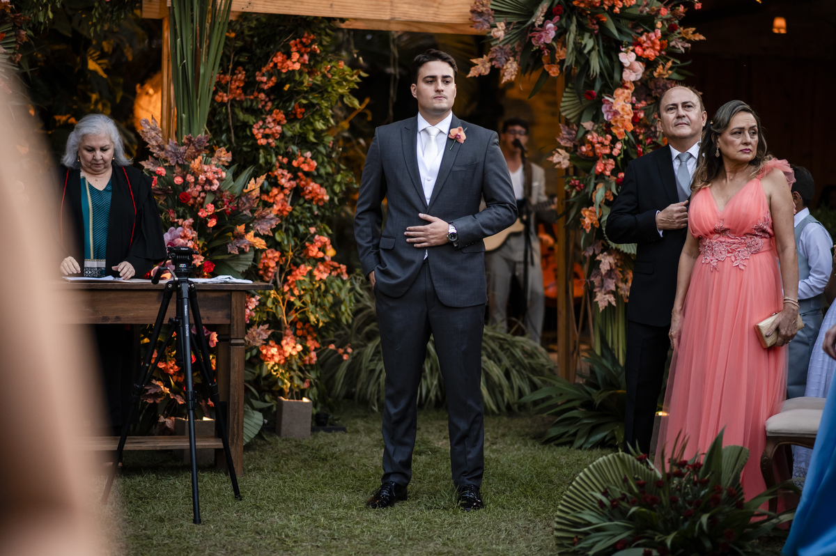 Casamento ao ar livre no Espaço Hibisco em fortaleza