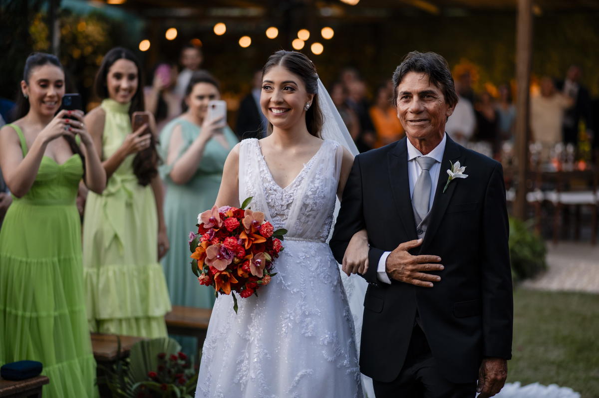 Casamento ao ar livre no Espaço Hibisco em fortaleza