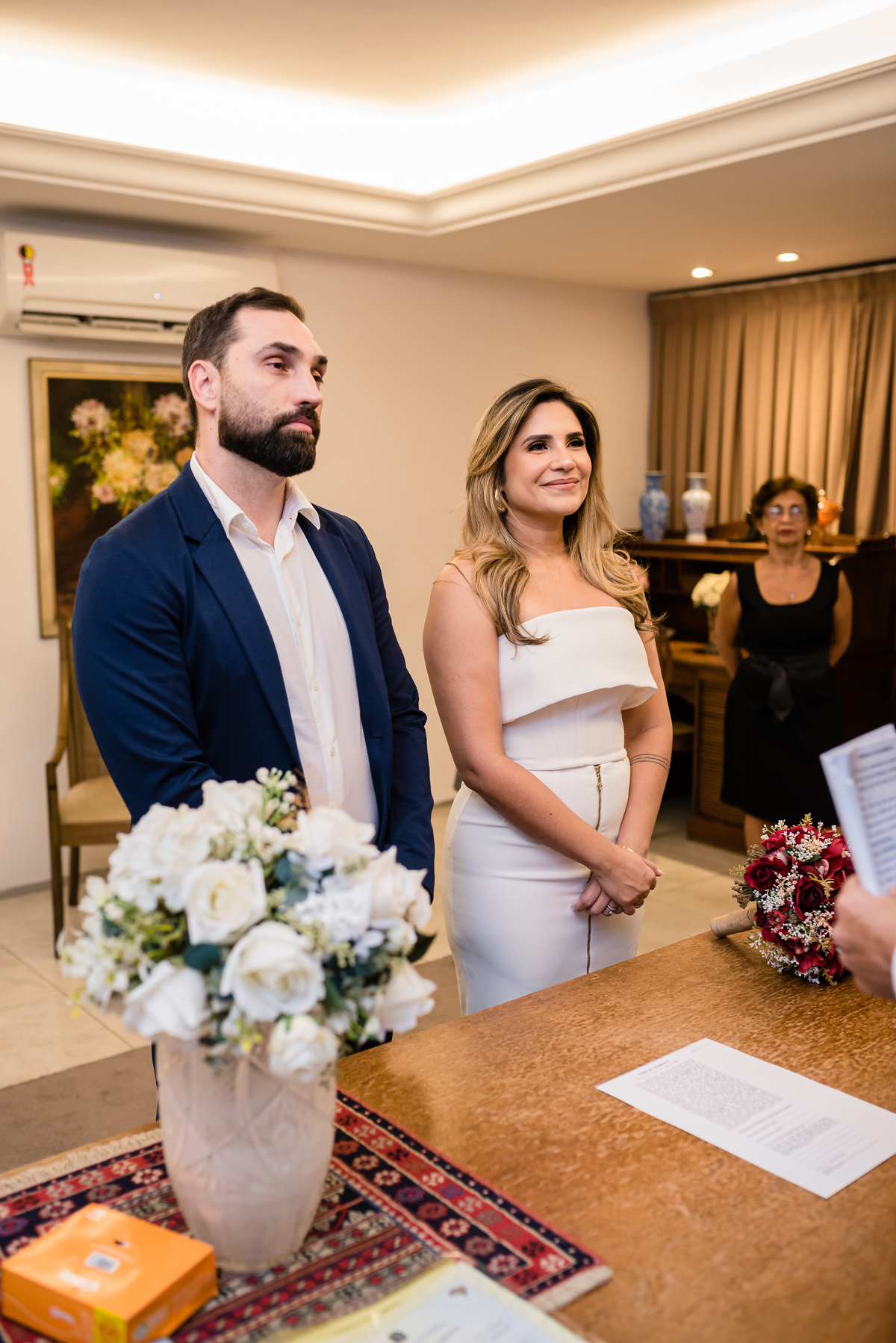 Casamento civil no cartório Botelho
