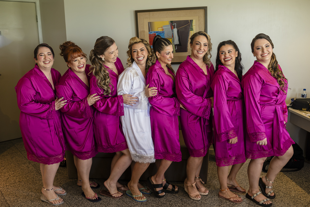 hobbie de noiva e mdrinhas para making of