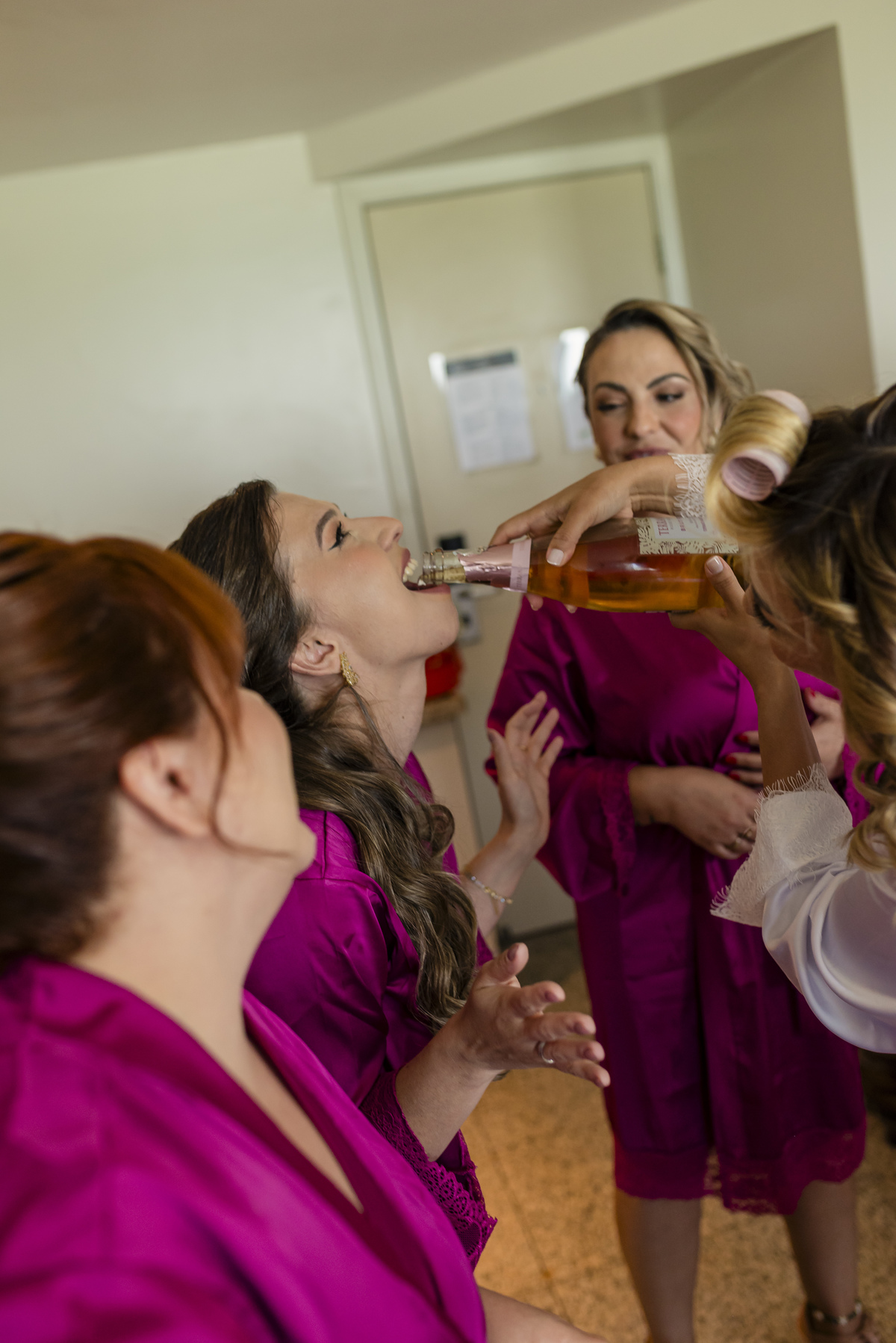 hobbie de noiva e mdrinhas para making of