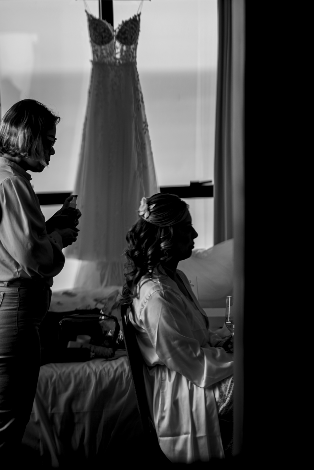 Making of da noiva no hotel blue tree na Avenida Beira Mar