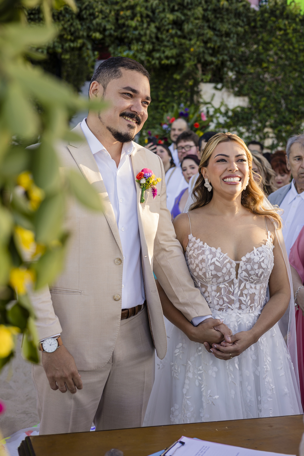 Casamento na Praia de Iparana no Ceará