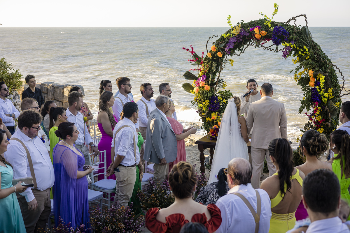 Casamento na Praia de Iparana no Ceará