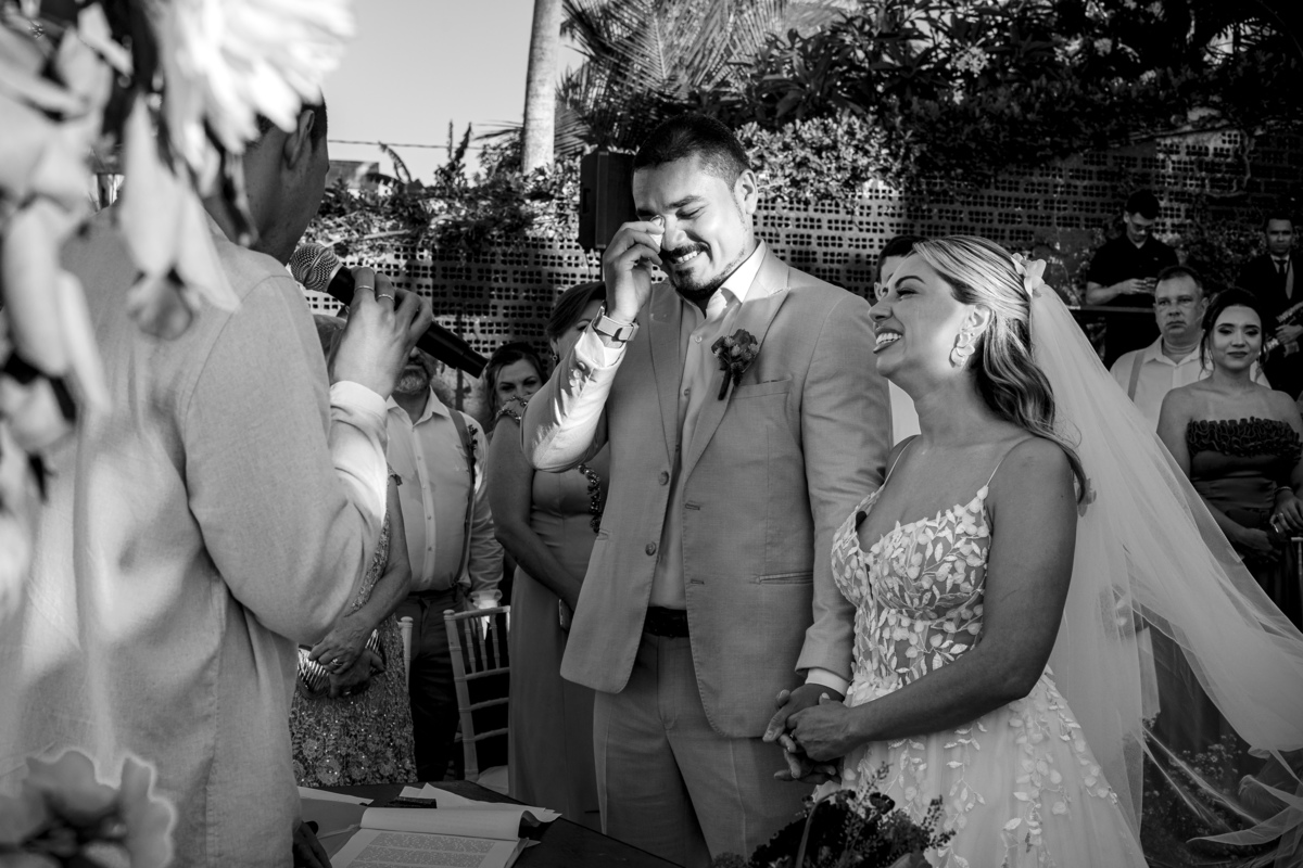 Casamento na Praia de Iparana no Ceará