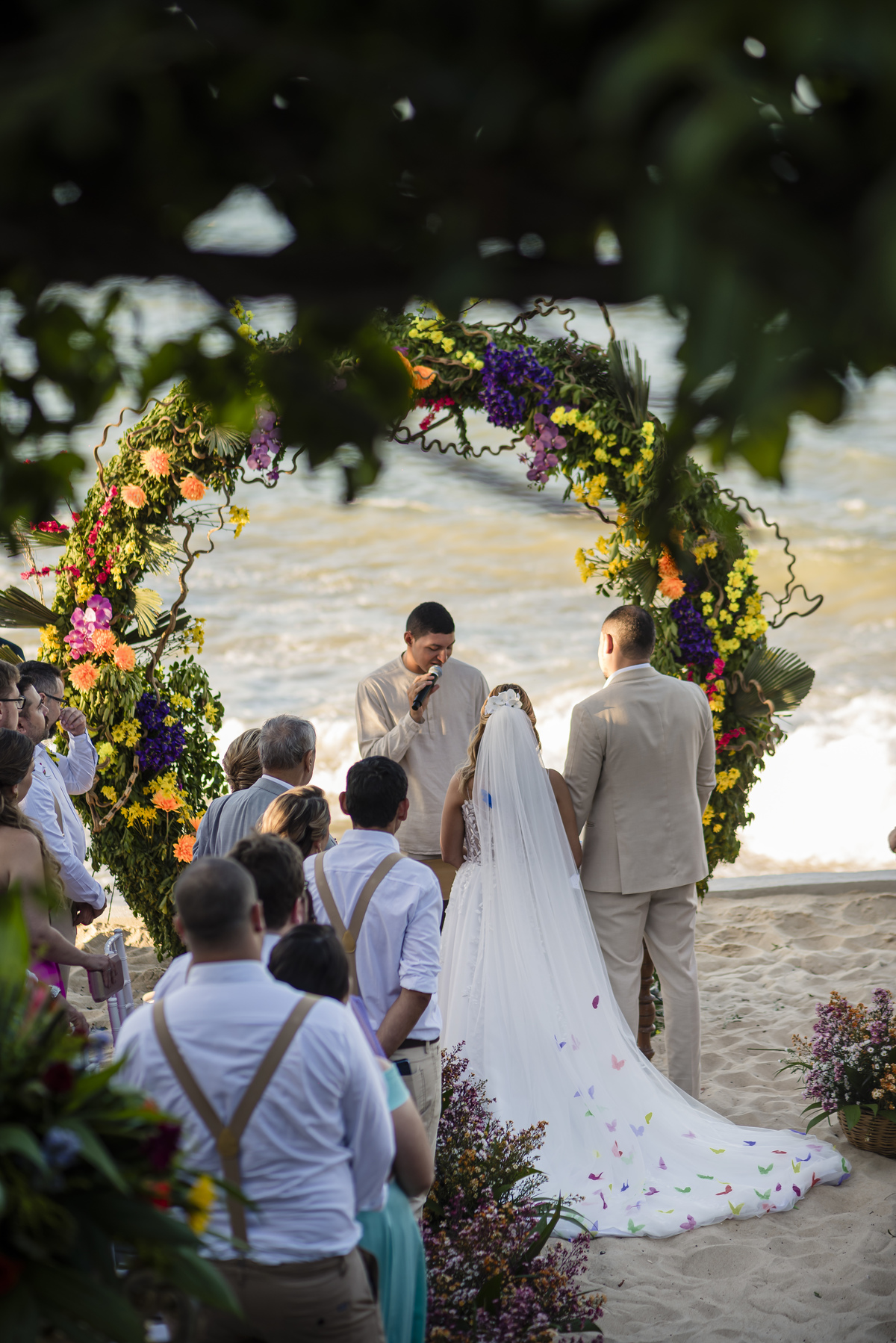 Casamento na Praia de Iparana no Ceará