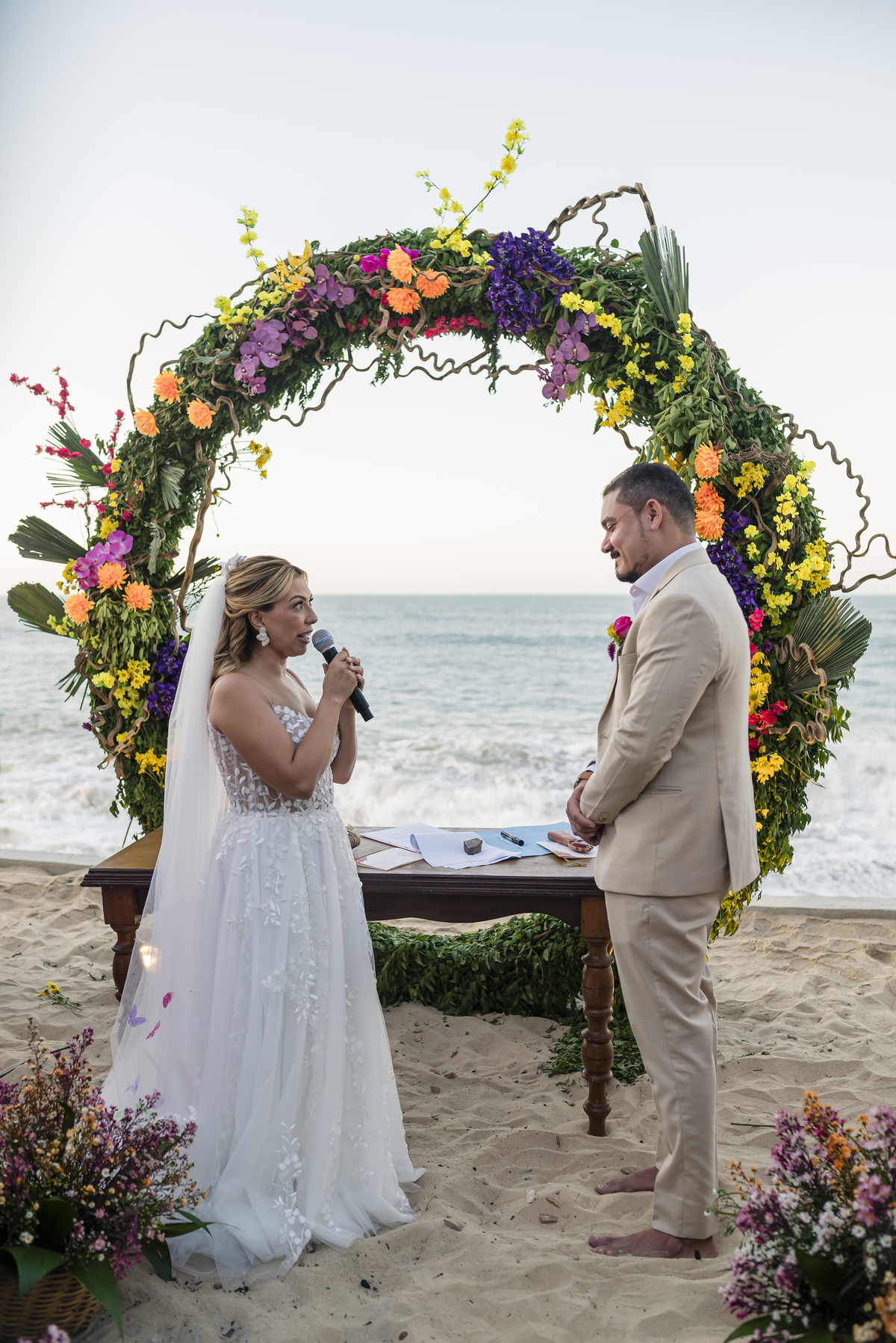 Casamento na Praia de Iparana no Ceará