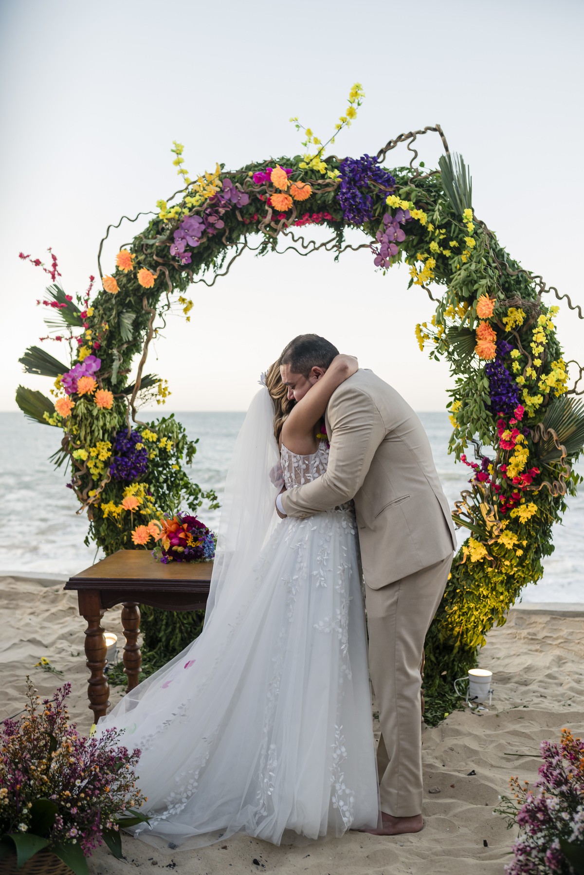 Casamento na Praia de Iparana no Ceará