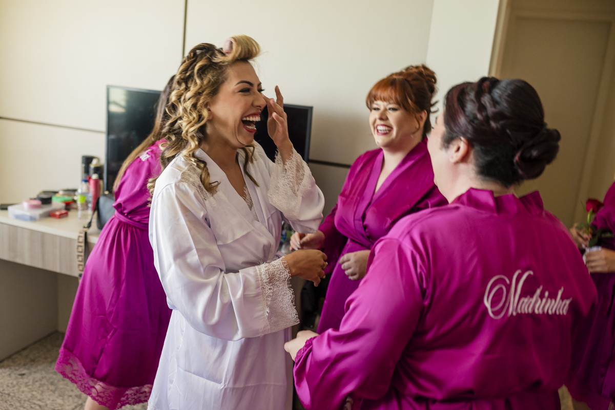 hobbie de noiva e mdrinhas para making of