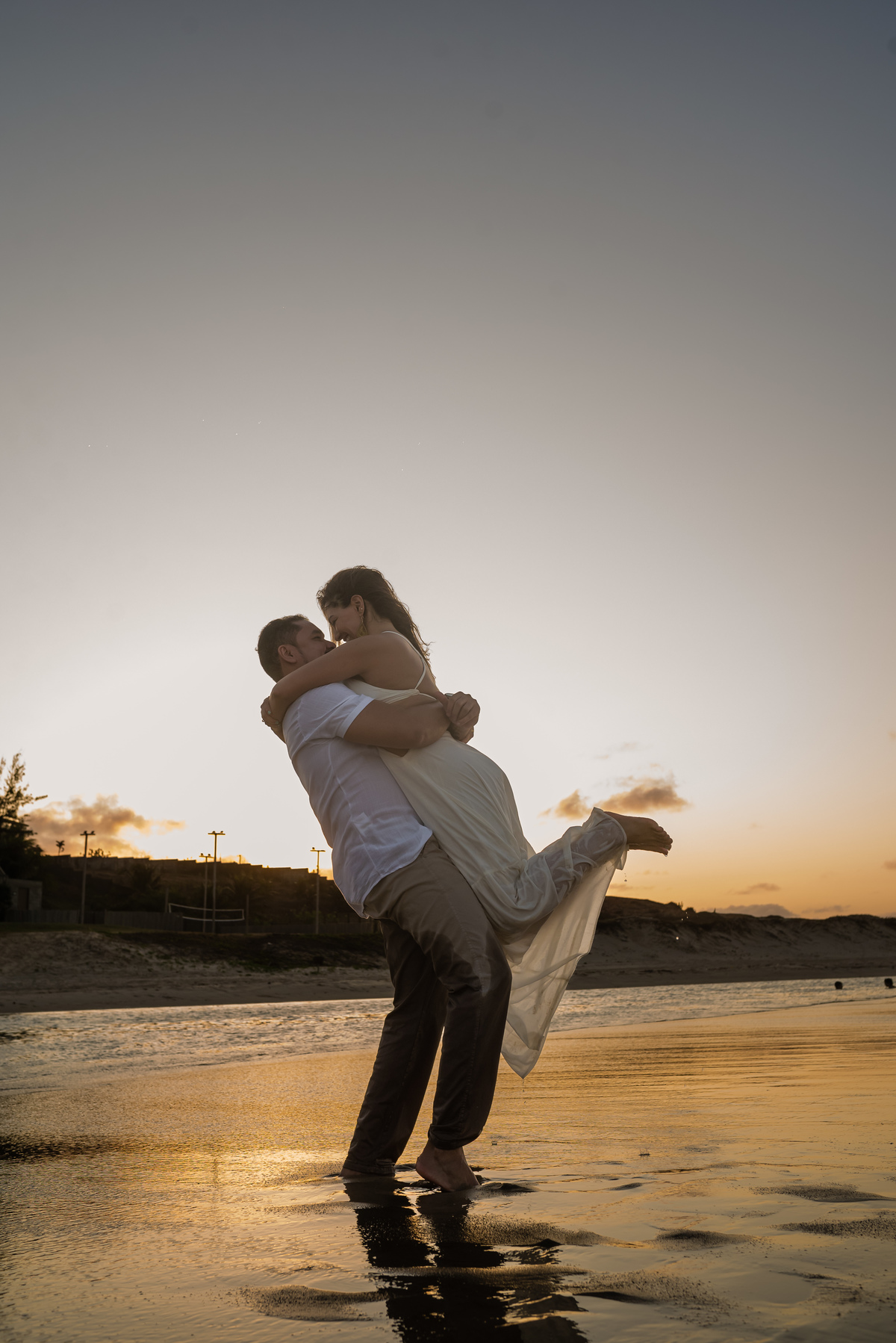 Ensaio de casal na praia do barro preto -CE