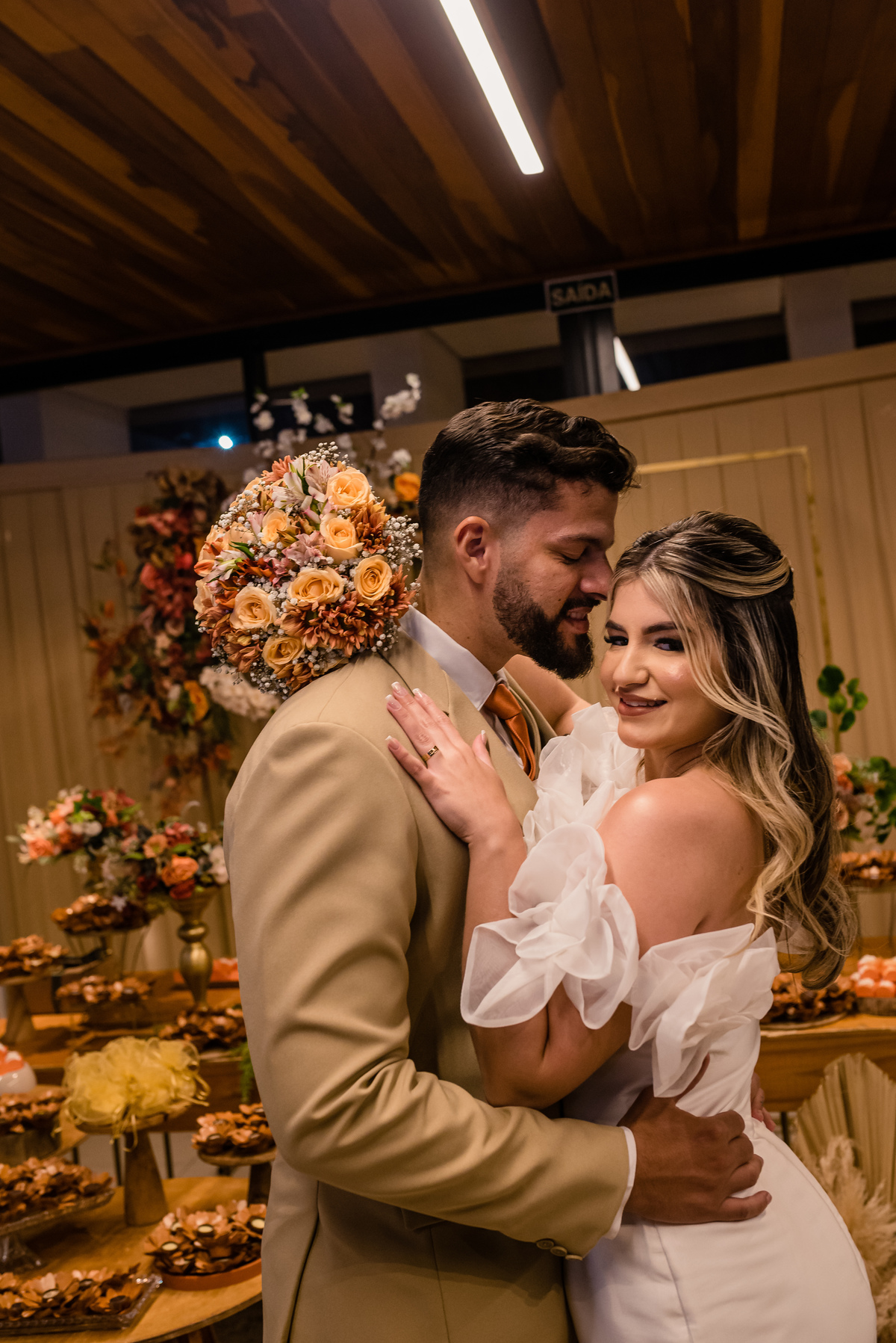 Decoração tom Nude