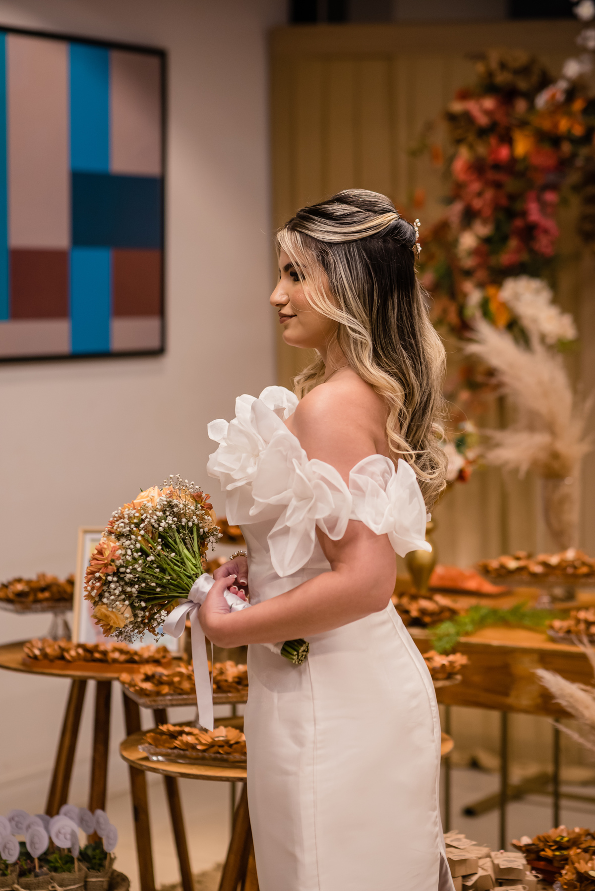 Decoração para casamento civil