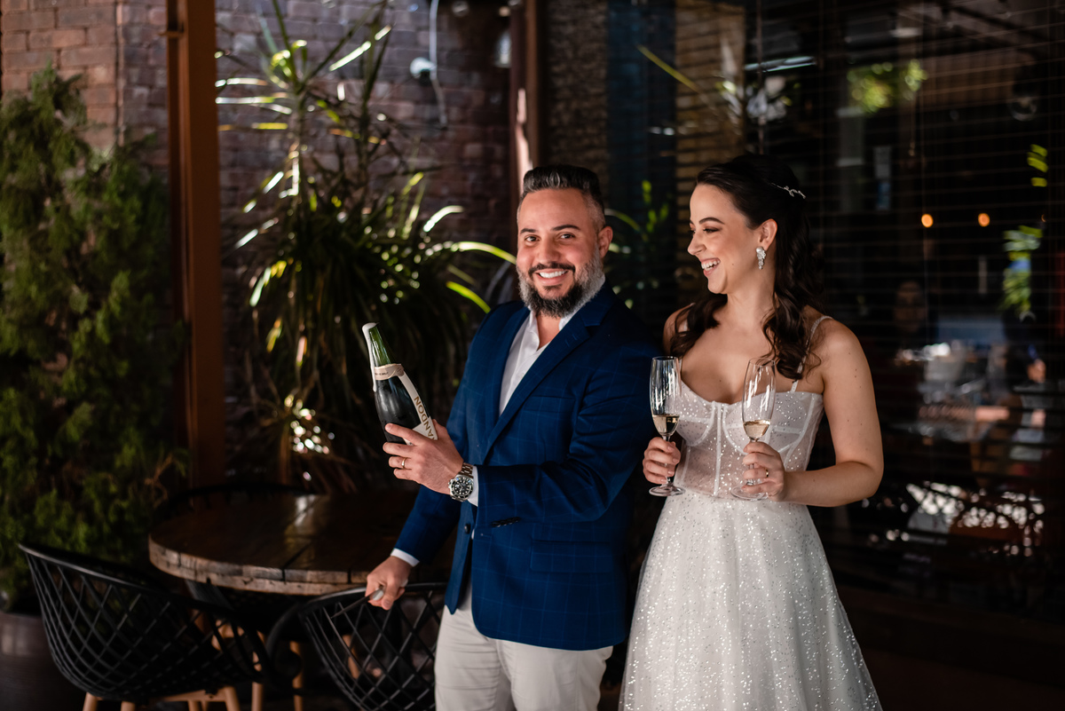 recepção em restaurante no shopping Bugavilia