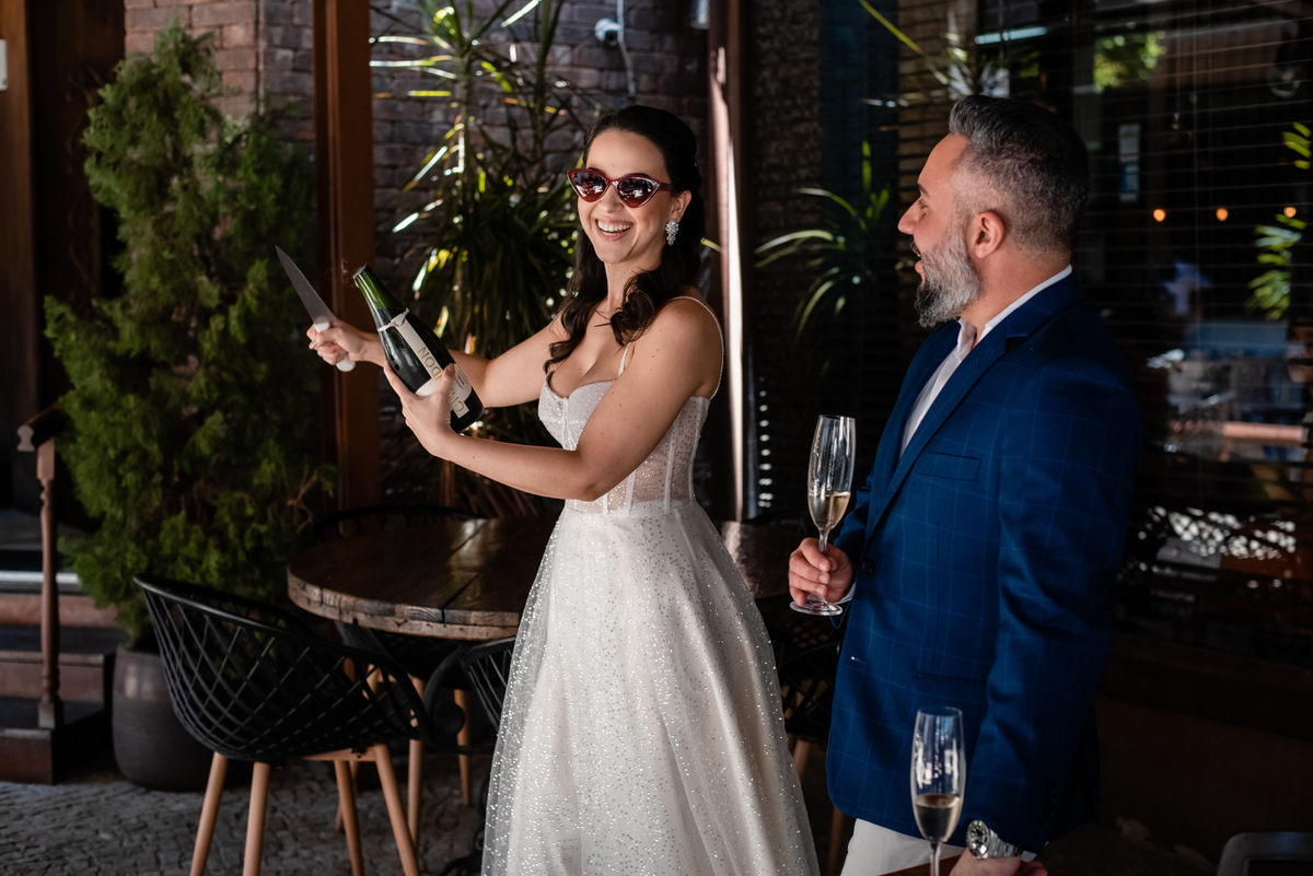 recepção em restaurante no shopping Bugavilia