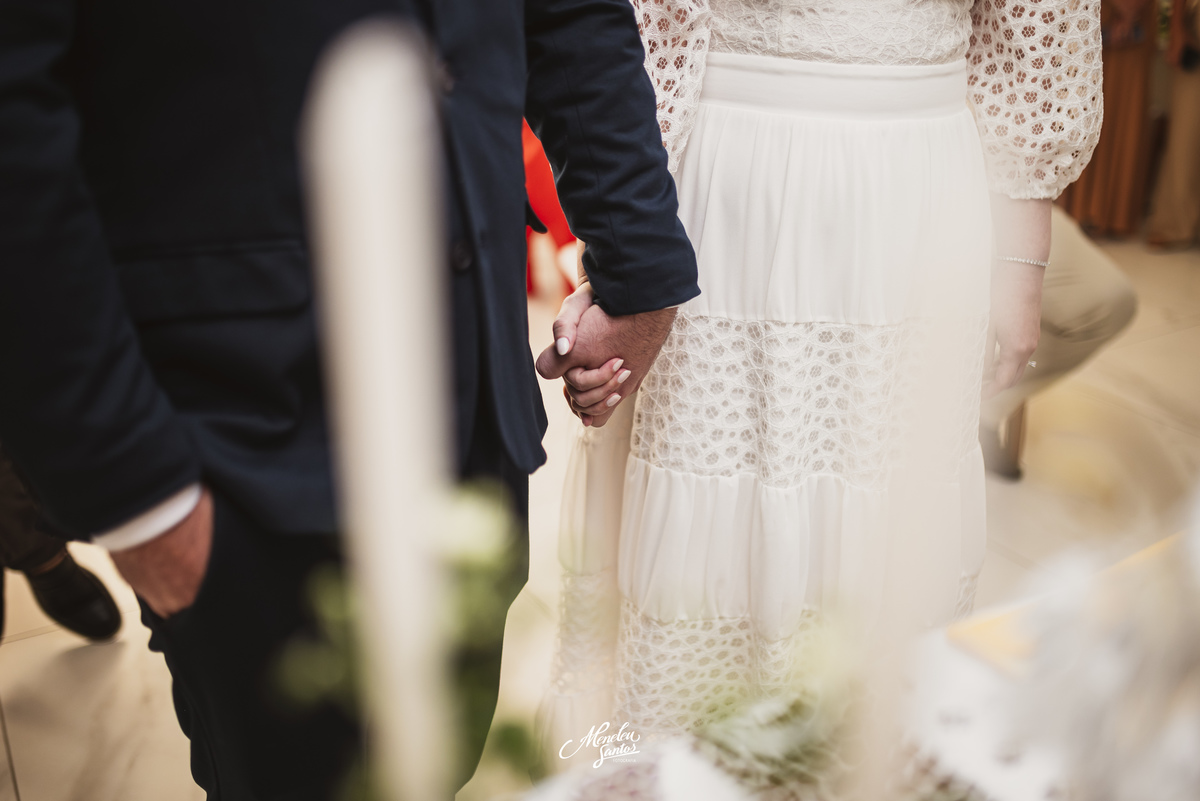 Vestido de noiva para casamento civil