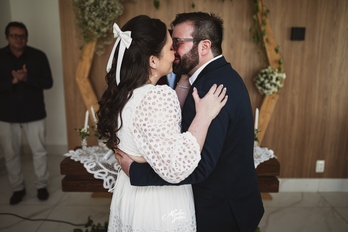 Vestido de noiva para casamento civil