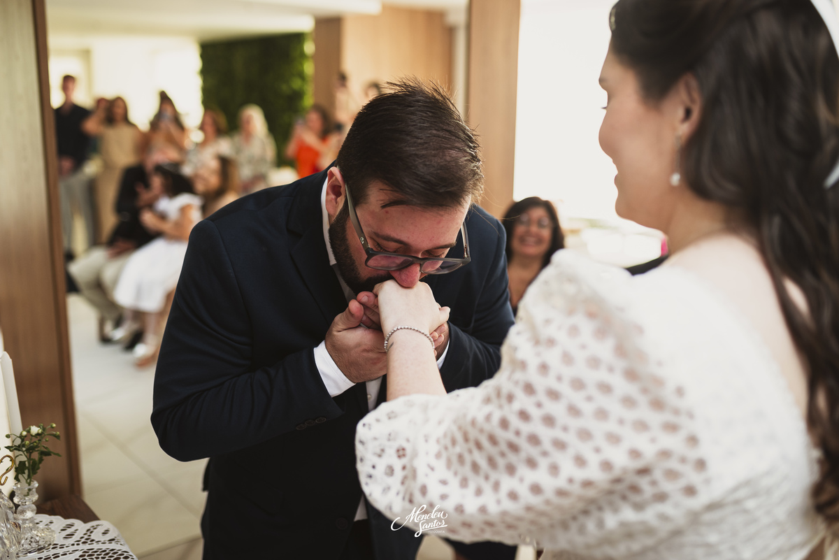Vestido de noiva para casamento civil