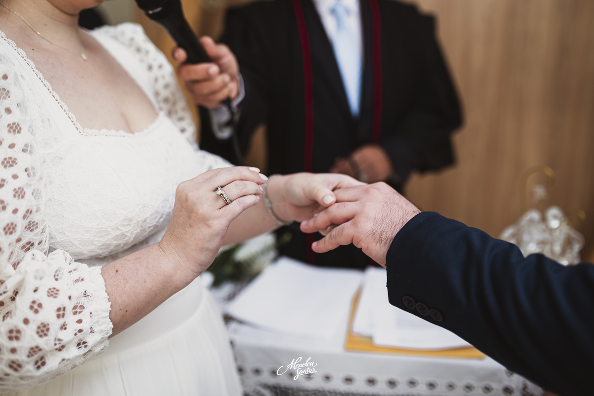 Vestido de noiva para casamento civil