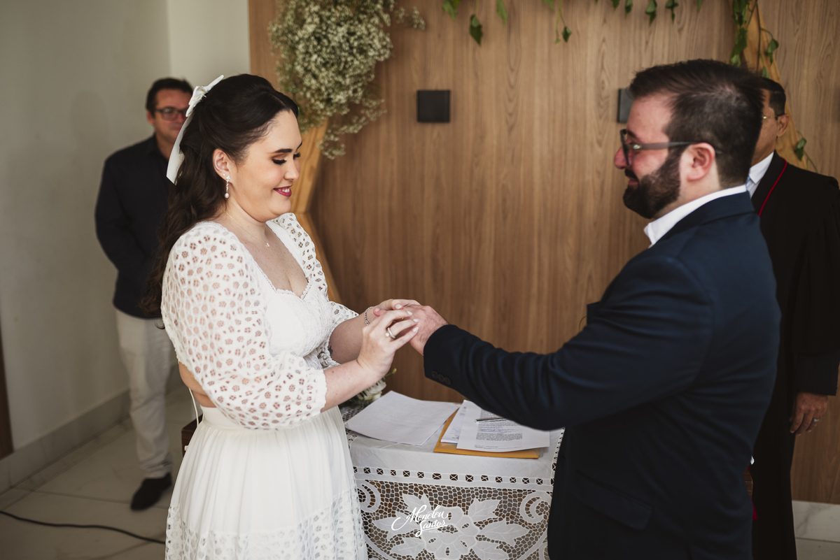 Vestido de noiva para casamento civil