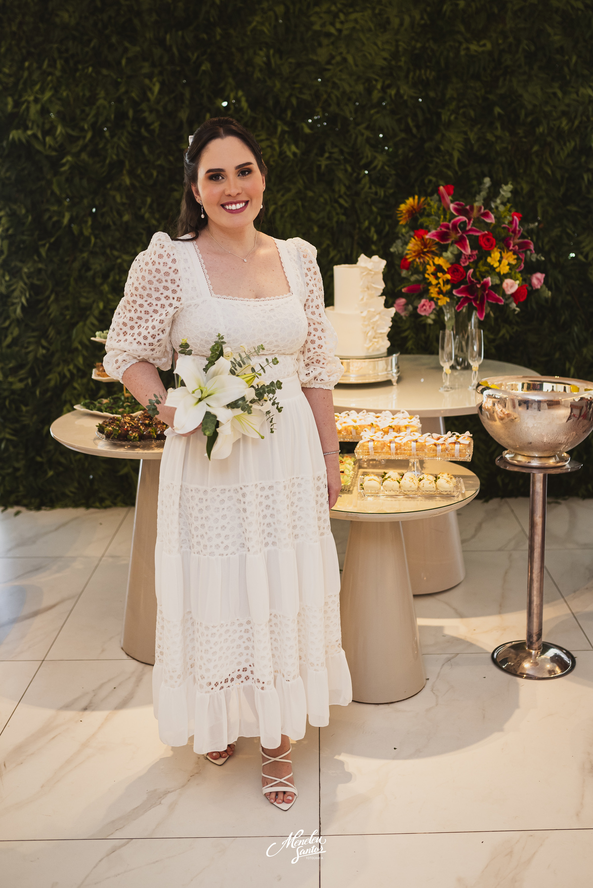 Vestido de noiva para casamento civil