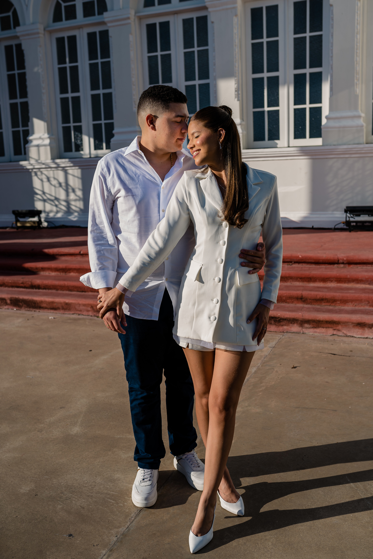 Ensaio na estação das artes por fotógrafo de casamento em Fortaleza