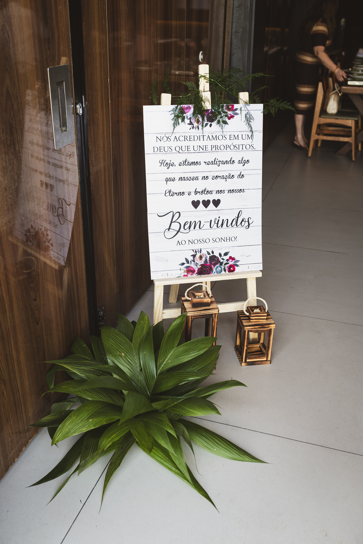 Decoração de Mini wedding em restaurante em fortaleza