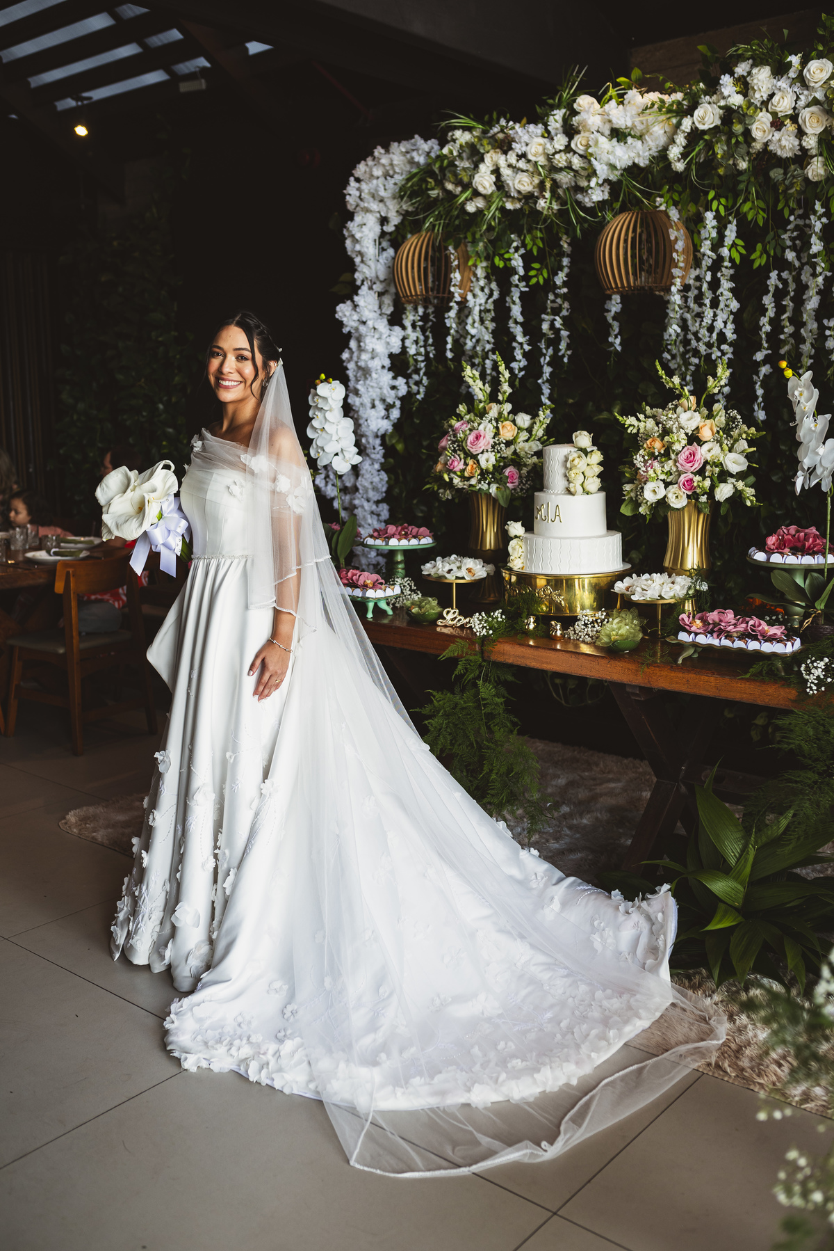Decoração de Mini wedding em restaurante em fortaleza