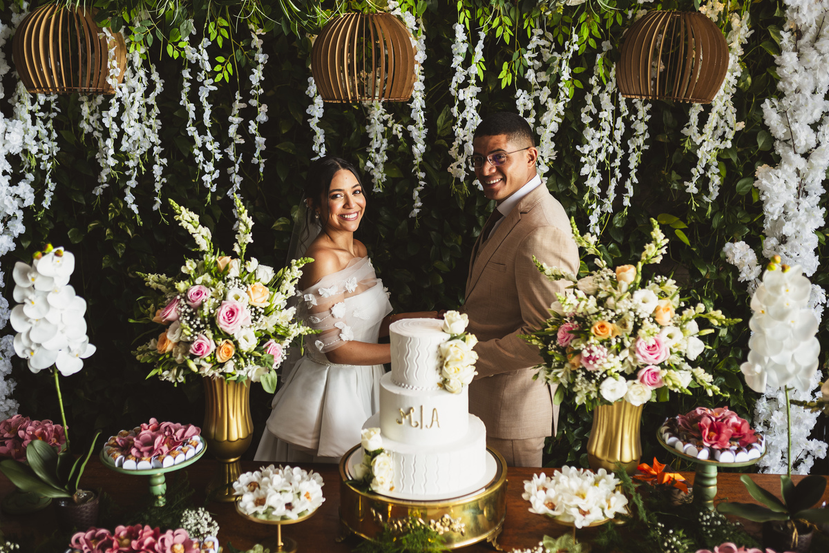 Decoração de Mini wedding em restaurante em fortaleza