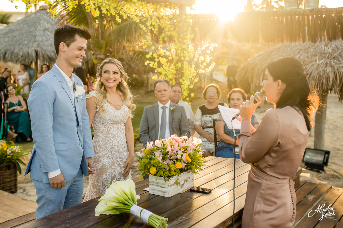Casamento na praia com fotógrafo em fortaleza no Itaca hotel no cumbuco