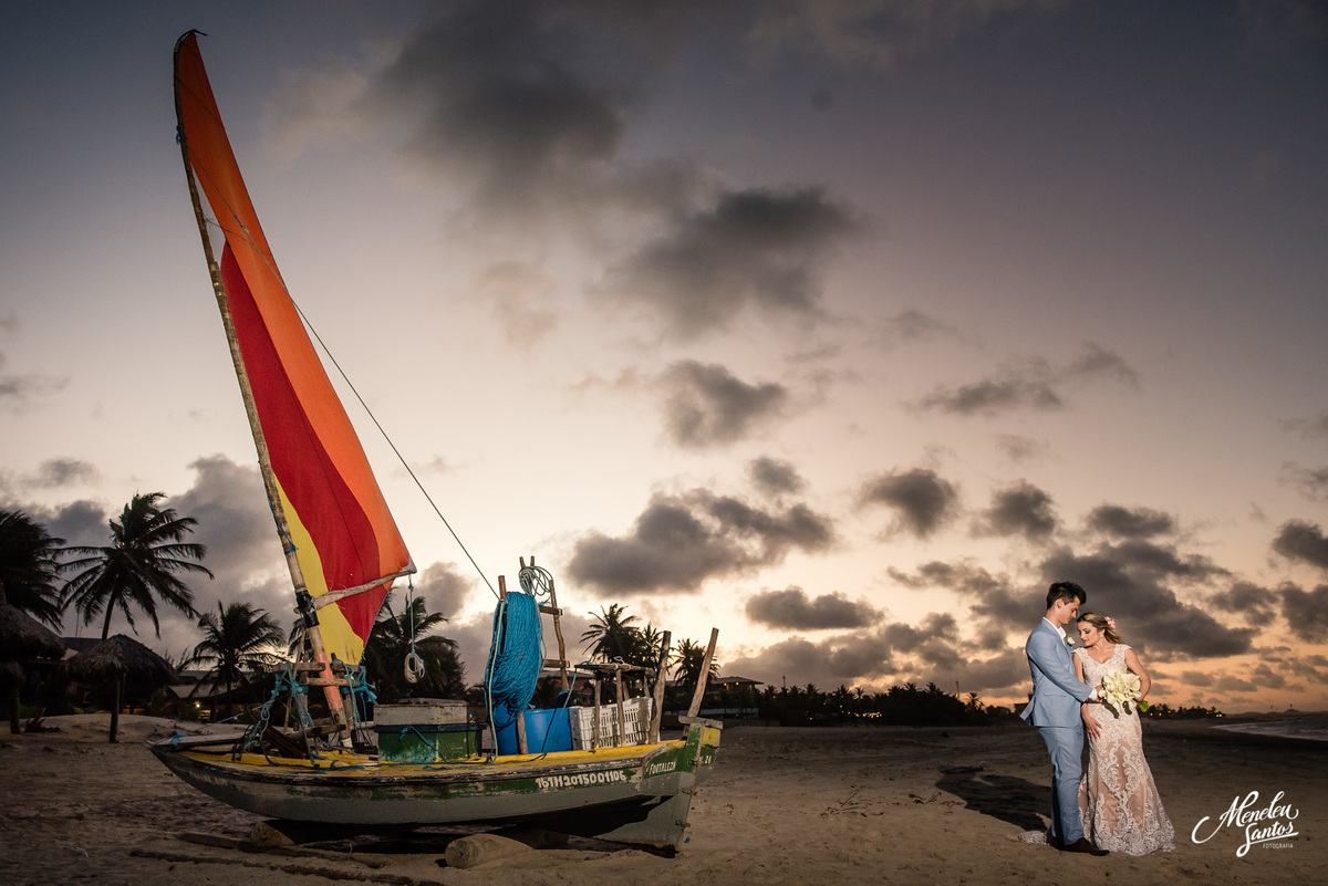 Casamento na praia com fotógrafo em fortaleza no Itaca hotel no cumbuco