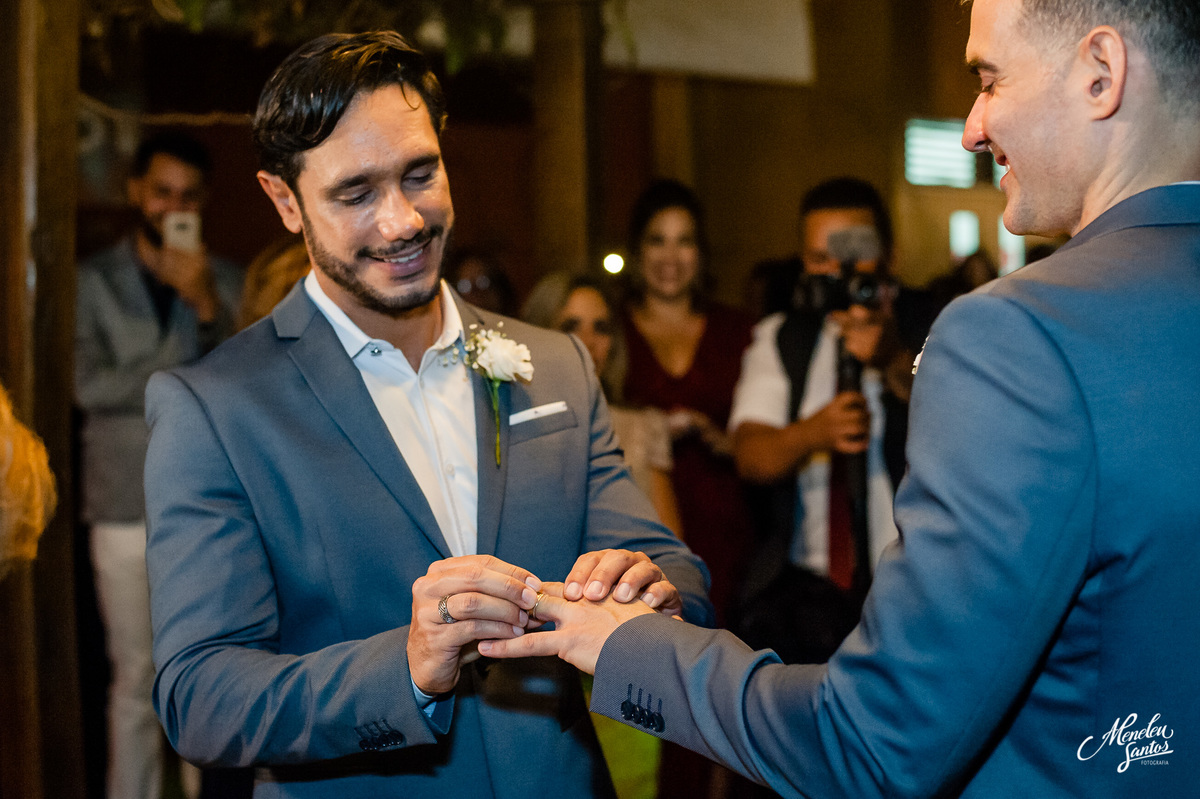 Casamento gay em Fortaleza no lô restaurante com Meneleu santos fotografia de casamento
