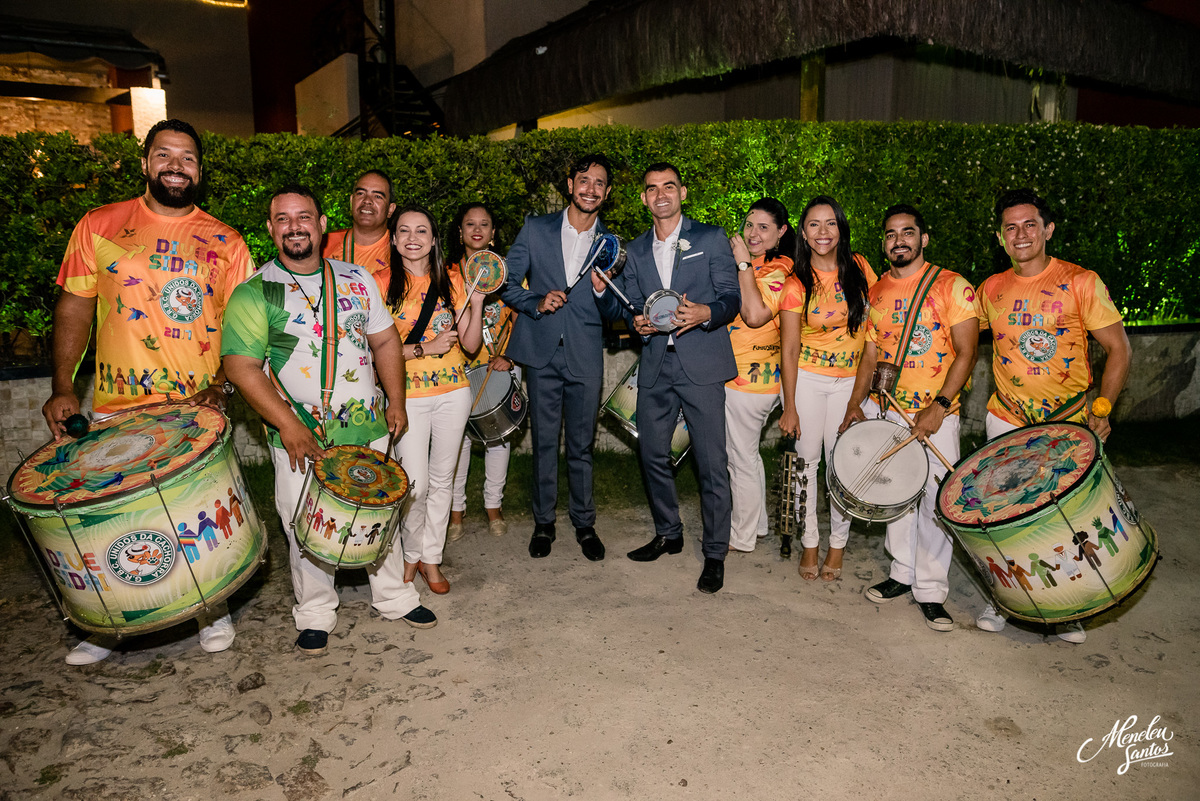 Casamento gay em Fortaleza no lô restaurante com Meneleu santos fotografia de casamento e unidos da cachorra