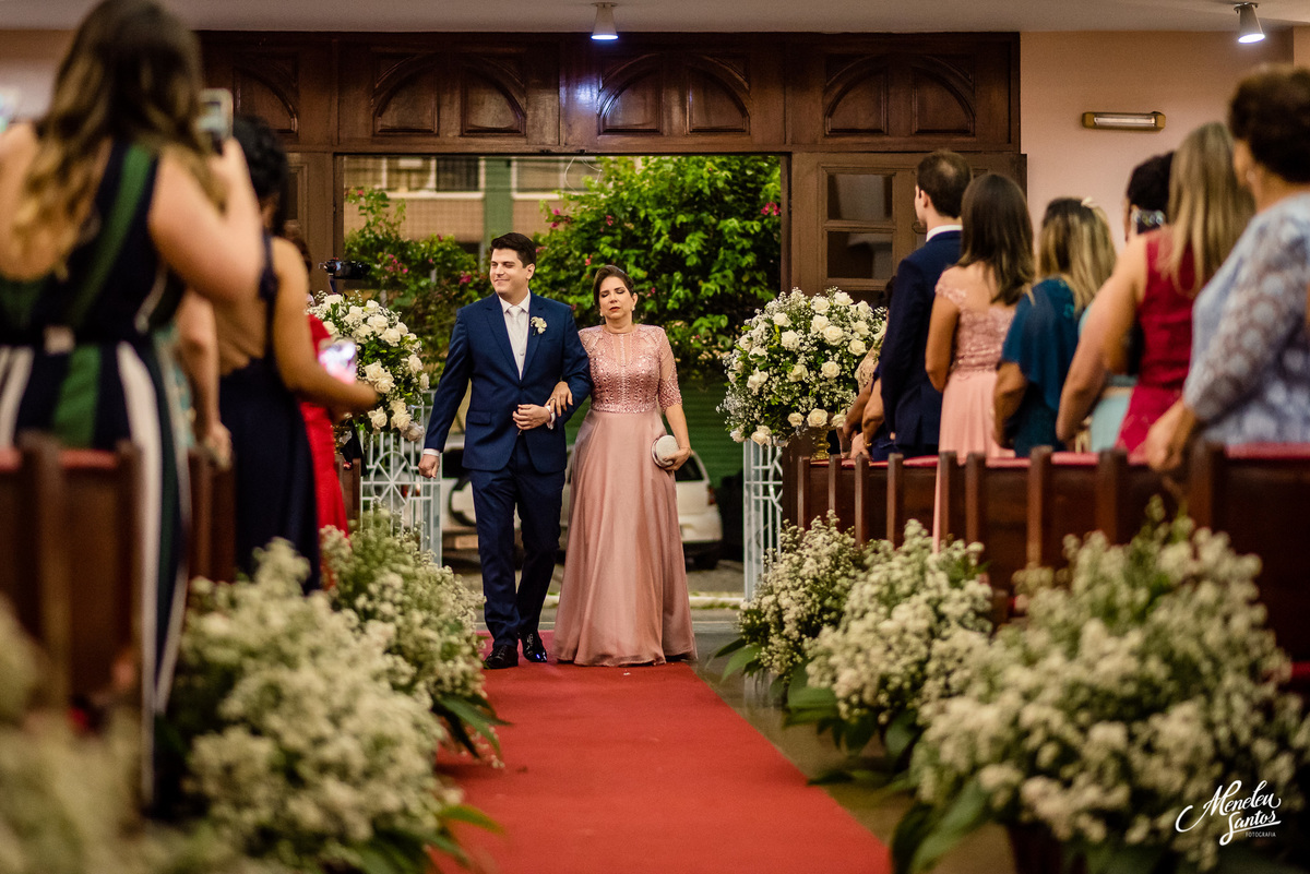 Casamento em Fortaleza na Igreja São Vicente de Paulo e Ilmar Gourmet.
