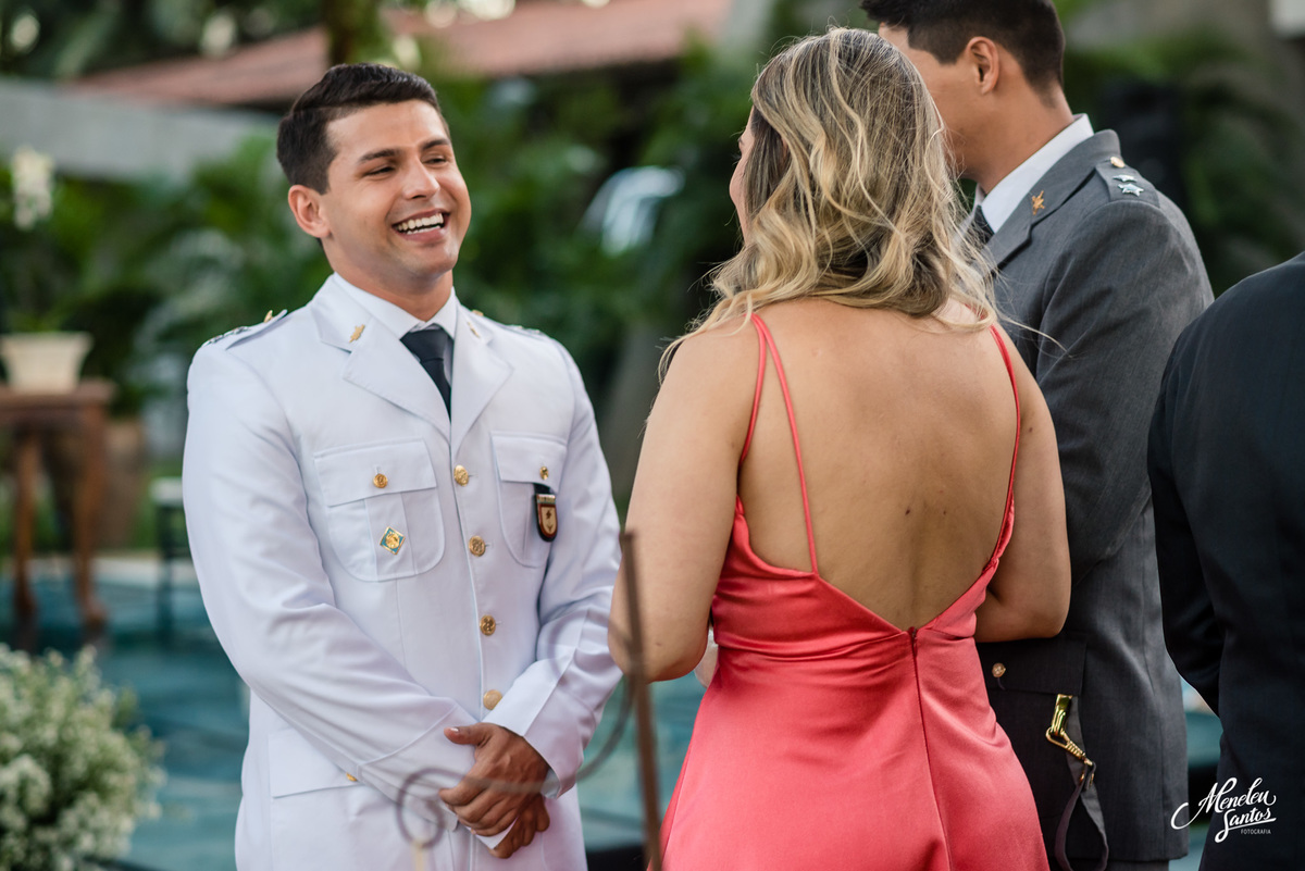 Fotografia de casamento em Fortaleza no Buffet Le Jardin por Fotógrafo Meneleu Santos
