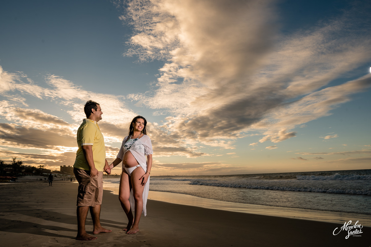 Ensaio Gestante na praia de Lagoinha-CE por Fotógrafo de família Meneleu Santos