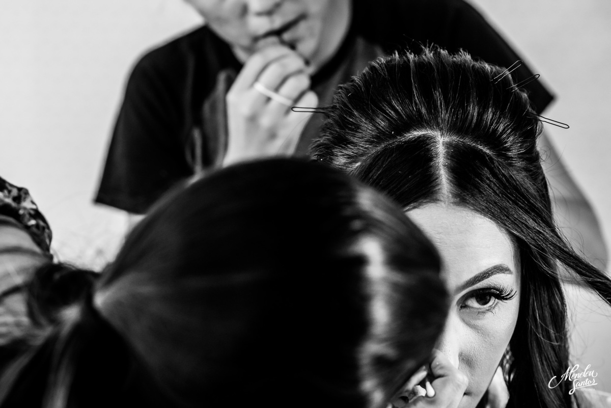 making of da noiva com as madrinhas por fotógrafo de casamento em fortaleza Meneleu Santos