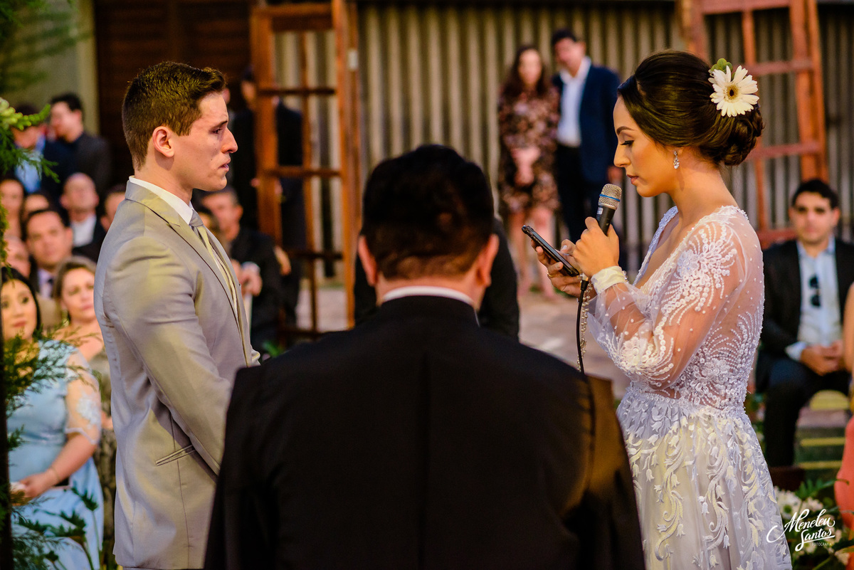 Fotografia de casamento no buffet Le Jardin por Fotógrafo de casamento em Fortaleza Meneleu Santos