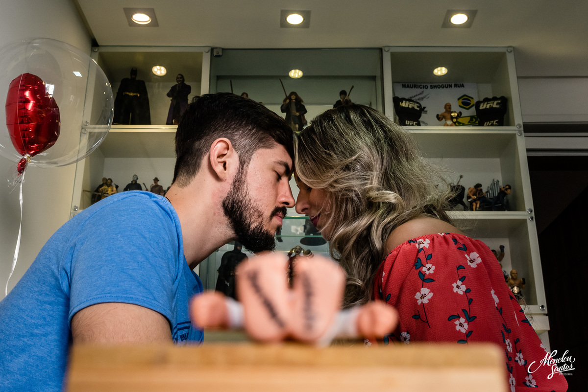 Ensaio geek de casal no apê com fotografo em fortaleza meneleu santos