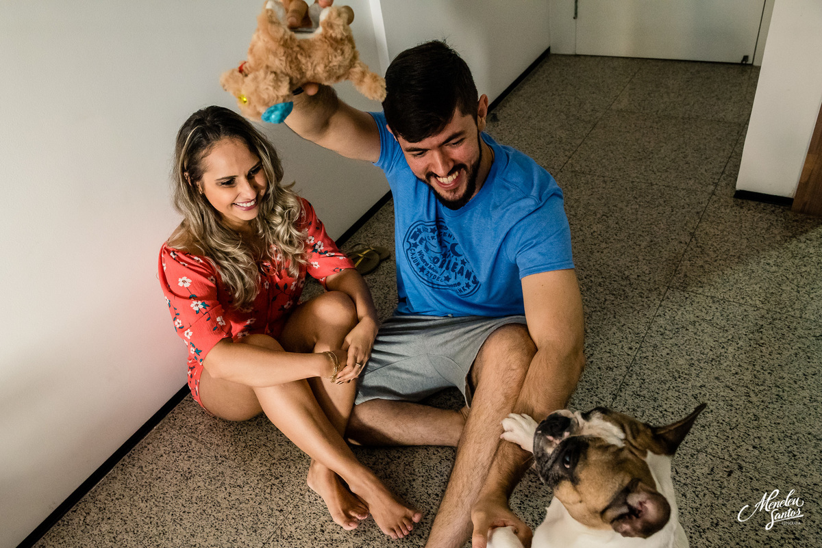 Ensaio geek de casal no apê com fotografo em fortaleza meneleu santos